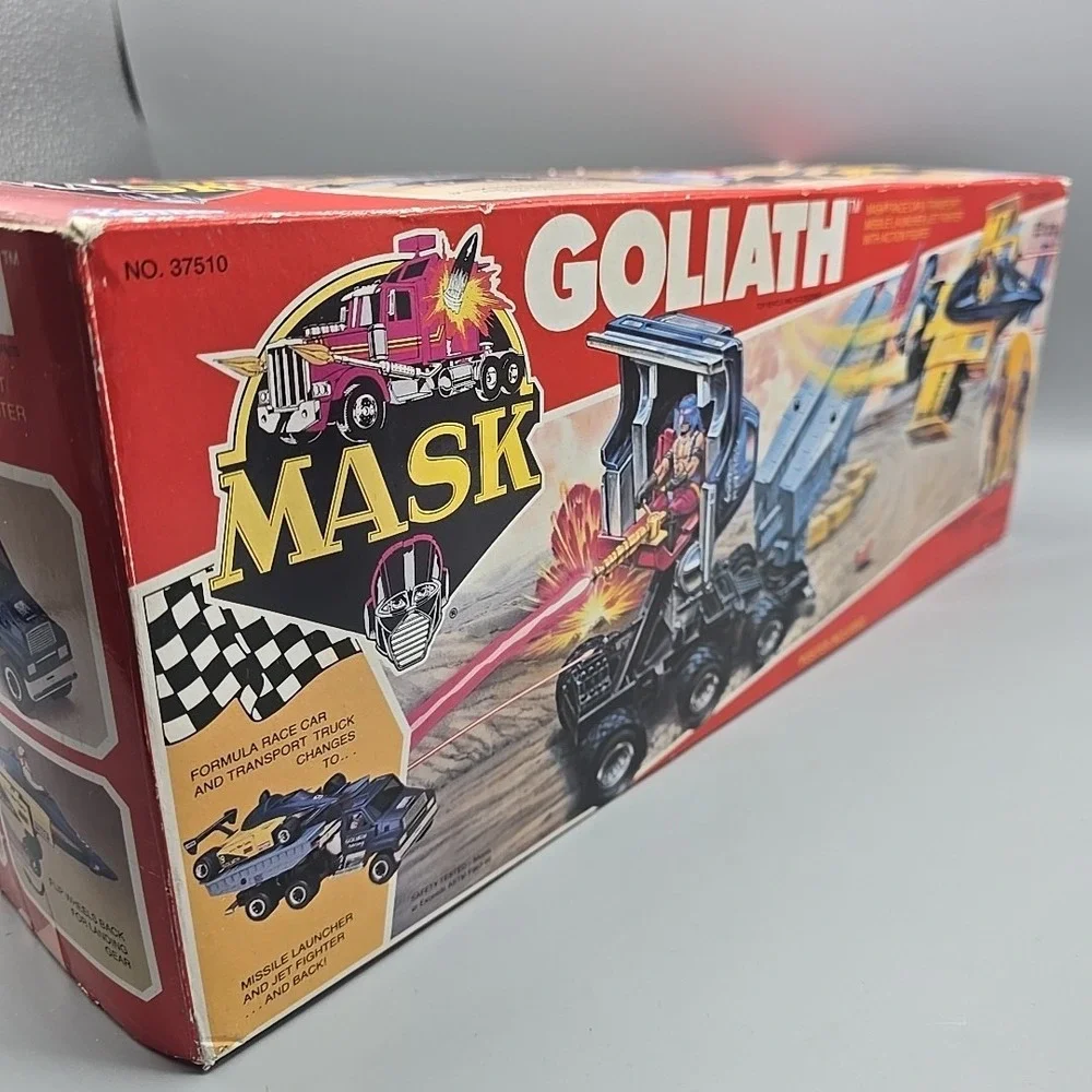 MASK Kenner Goliath Trakker Nevada‎ Rushmore Matt (Almost Complete) With Box Vtg